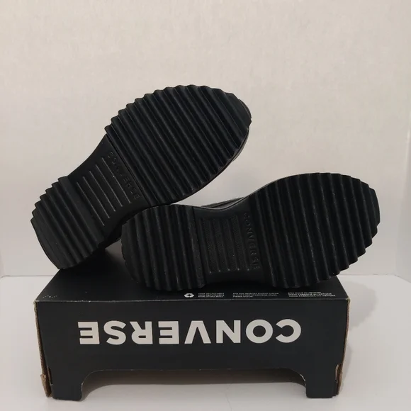 Women's Converse Run Star Hike Low Black 172037C - Picture 5 of 7